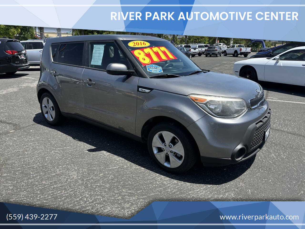 Gray 2016 Kia Soul Base 4dr Crossover 6A 1