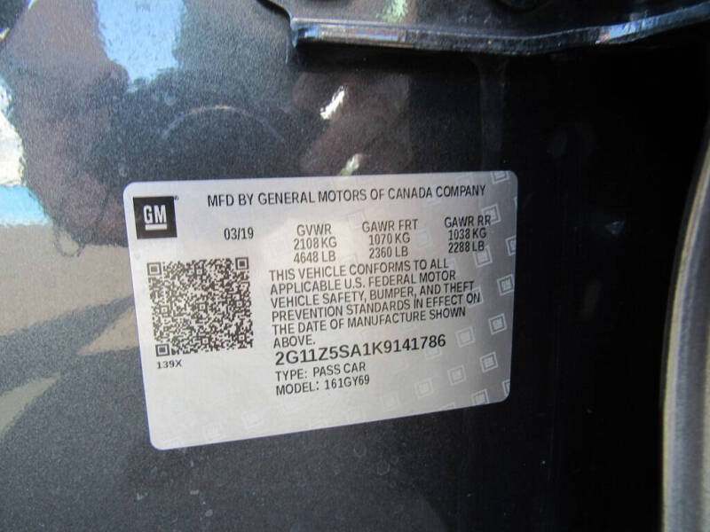 2019 Chevrolet Impala LT