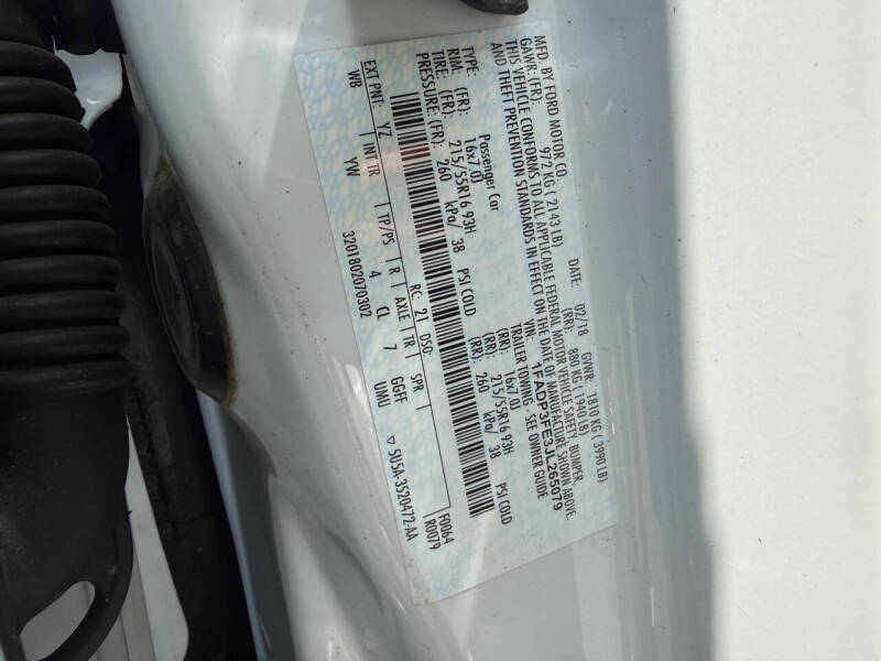 2018 Ford Focus SE