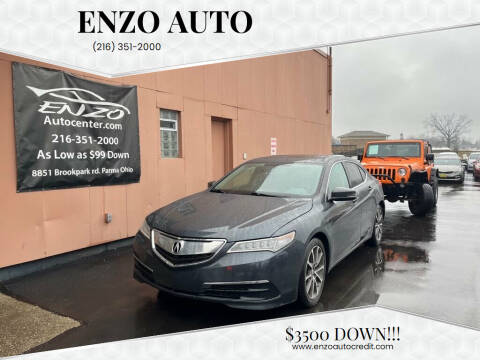 2015 Acura TLX for sale at ENZO AUTO in Parma OH