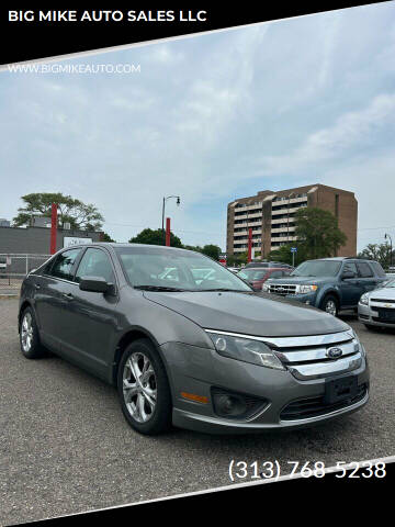 2012 Ford Fusion for sale at BIG MIKE AUTO SALES LLC in Lincoln Park MI