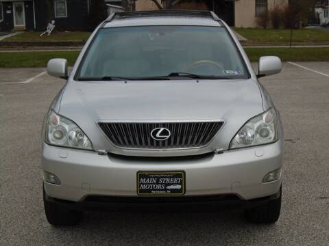 2006 Lexus RX 330 for sale at MAIN STREET MOTORS in Norristown PA