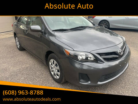 2011 Toyota Corolla for sale at Absolute Auto in Baraboo WI