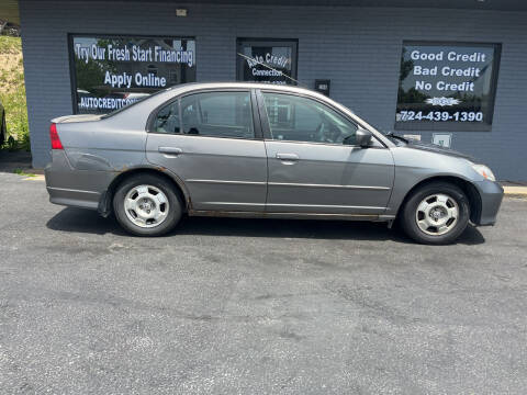 2005 Honda Civic for sale at Auto Credit Connection LLC in Uniontown PA