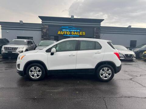 2016 Chevrolet Trax for sale at BIG JAY'S AUTO SALES in Shelby Township MI