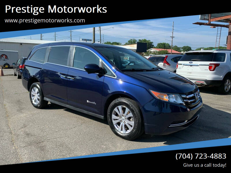 2015 Honda Odyssey for sale at Prestige Motorworks in Concord NC