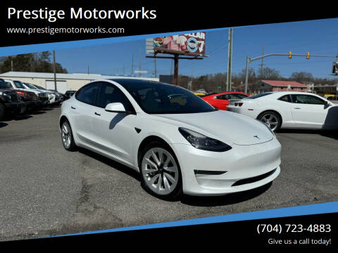 2022 Tesla Model 3 for sale at Prestige Motorworks in Concord NC