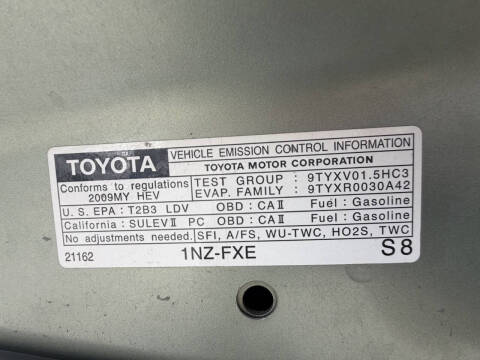 2009 Toyota Prius Standard