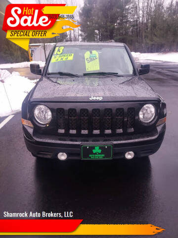 2013 Jeep Patriot for sale at Shamrock Auto Brokers, LLC in Belmont NH