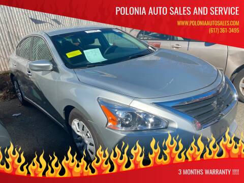 2015 Nissan Altima for sale at Polonia Auto Sales and Service in Boston MA