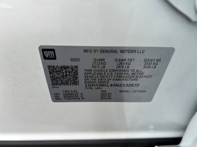 2022 GMC Acadia SLE
