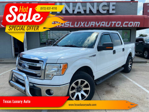 2014 Ford F-150 for sale at Texas Luxury Auto in Cedar Hill TX