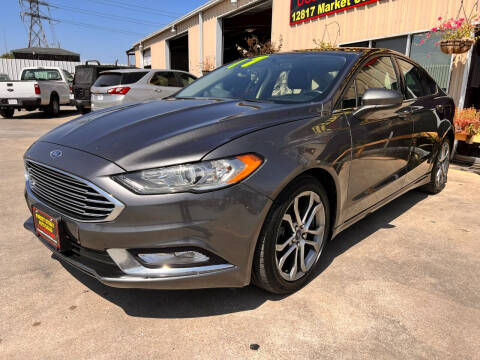 2017 Ford Fusion for sale at Market Street Auto Sales INC in Houston TX
