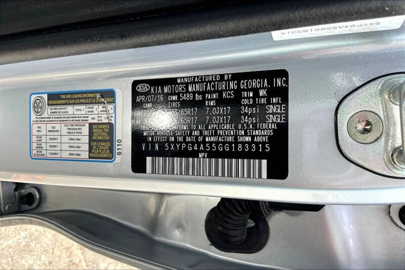 2016 Kia Sorento LX V6