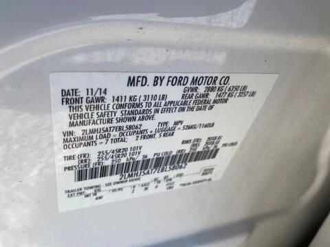 2014 Lincoln MKT Ecoboost