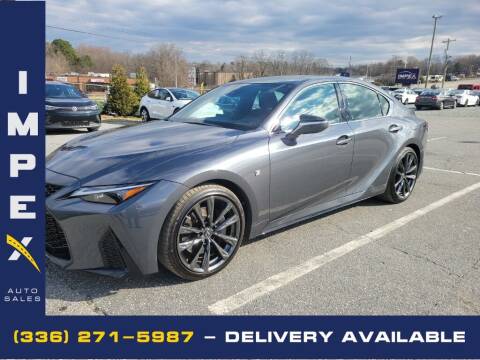 2021 Lexus IS 350 for sale at Impex Auto Sales in Greensboro NC
