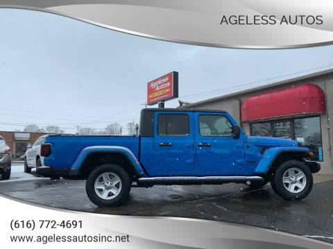 2020 Jeep Gladiator for sale at Ageless Autos in Zeeland MI