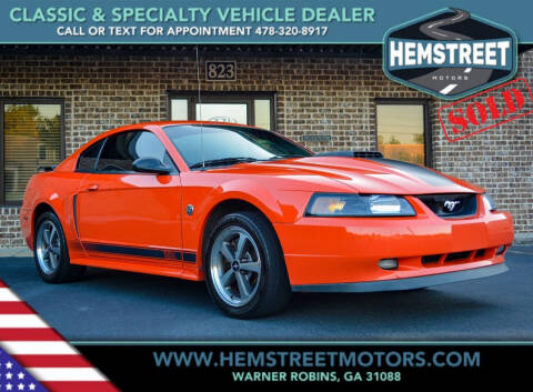 2004 Ford Mustang for sale at Hemstreet Motors in Warner Robins GA