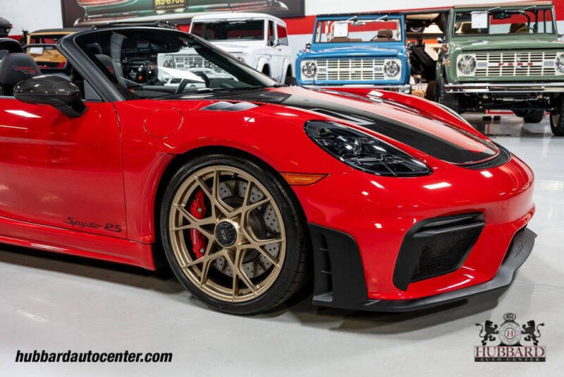 2025 Porsche 718 Boxster Spyder RS