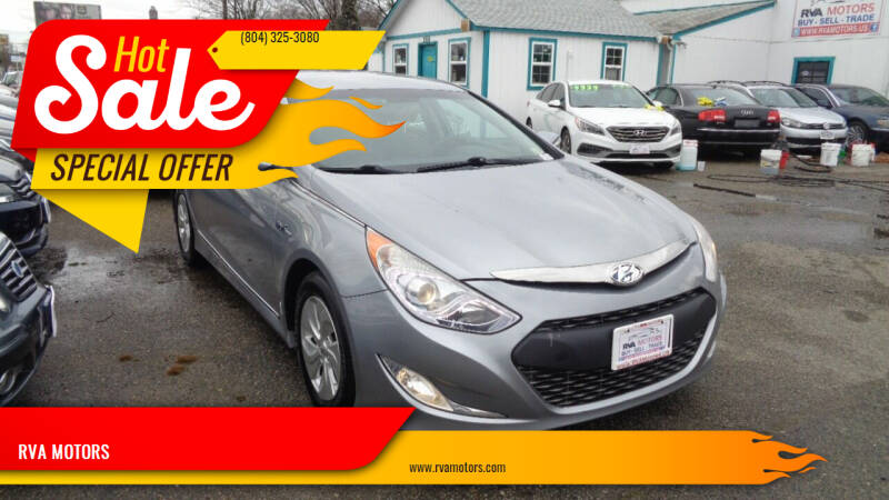 2014 Hyundai Sonata Hybrid for sale at RVA MOTORS in Richmond VA