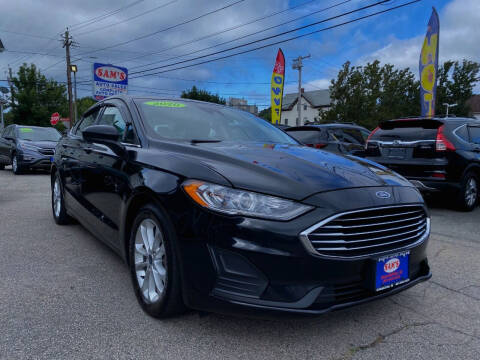 2020 Ford Fusion for sale at Sam's Auto Sales in Cranston RI