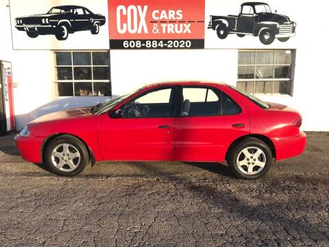 2003 Chevrolet Cavalier for sale at Cox Cars & Trux in Edgerton WI