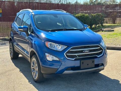 2018 Ford EcoSport for sale at TWIN CITY MOTORS in Houston TX