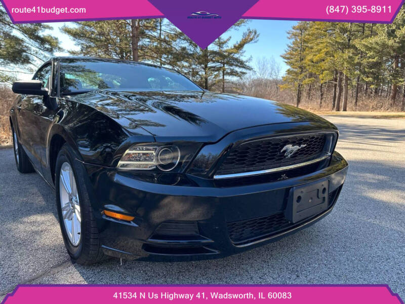 2014 Ford Mustang for sale at Route 41 Budget Auto in Wadsworth IL