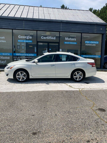 2013 Nissan Altima for sale at Georgia Certified Motors in Stockbridge GA