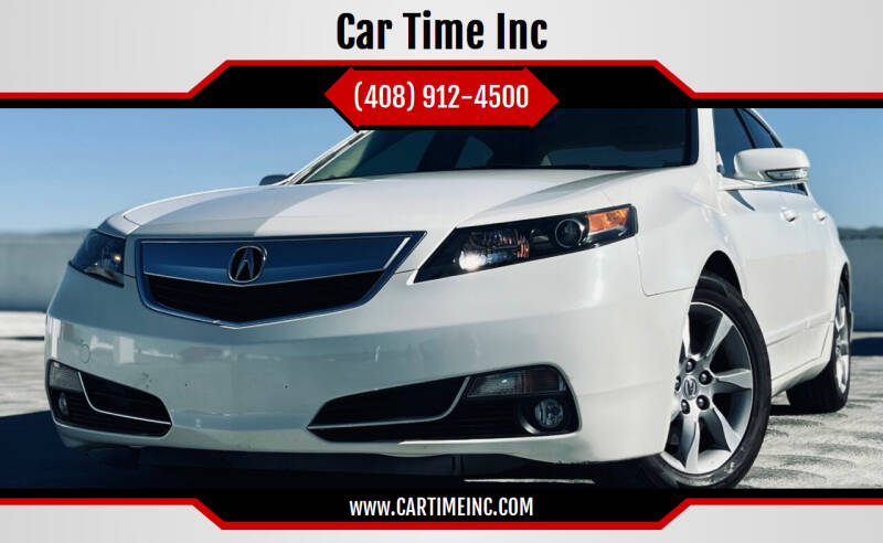 2012 Acura TL for sale at Car Time Inc in San Jose CA