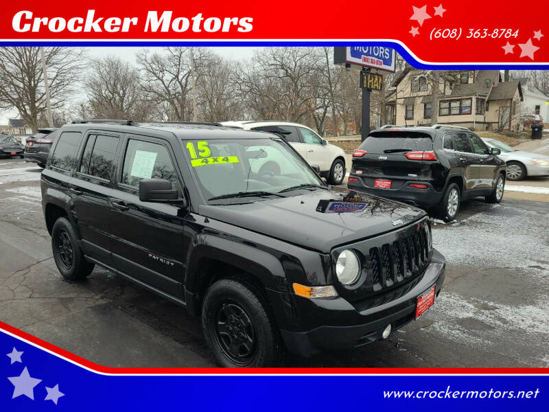2015 Jeep Patriot for sale at Crocker Motors in Beloit WI