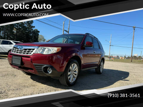 2012 Subaru Forester for sale at Coptic Auto in Wilson NC