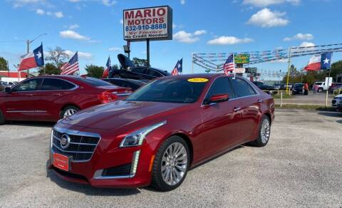 2014 Cadillac CTS for sale at Mario Motors in South Houston TX