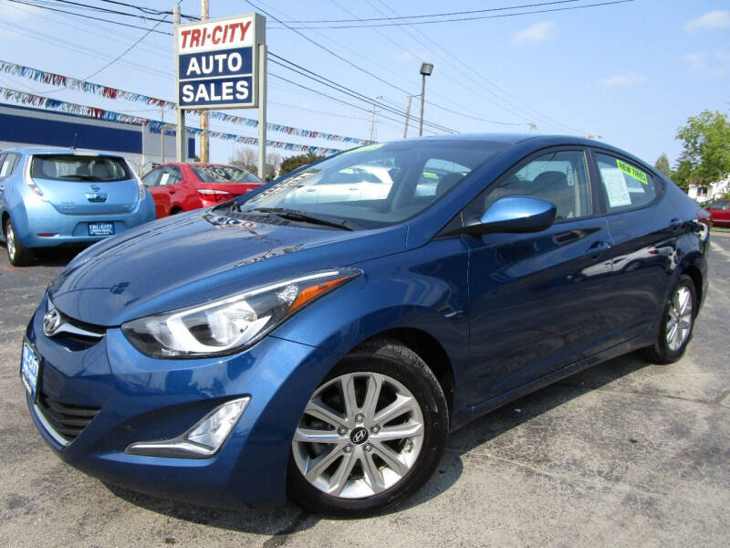 2016 Hyundai Elantra for sale at TRI CITY AUTO SALES LLC in Menasha WI