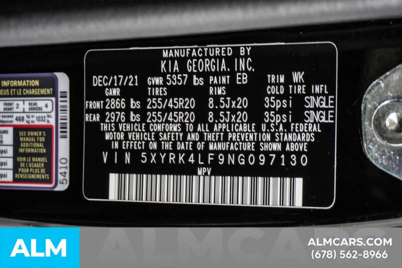 2022 Kia Sorento SX Prestige