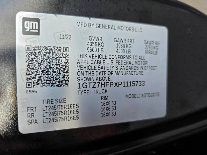 2023 GMC Savana 3500