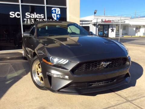 2020 Ford Mustang for sale at SC SALES INC in Houston TX