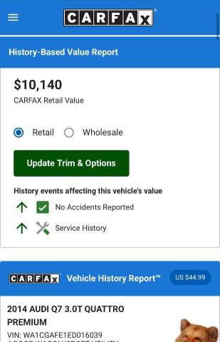 2014 Audi Q7 3.0T quattro Premium