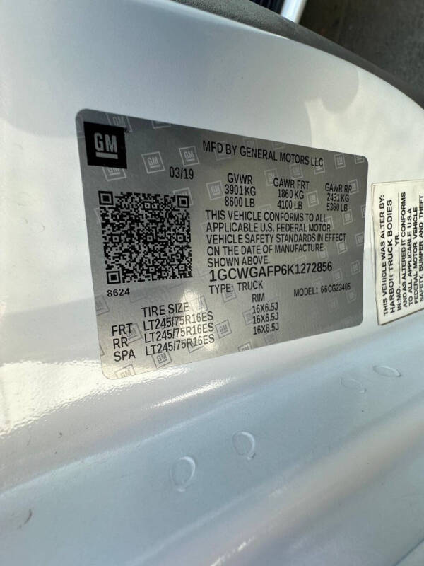 2019 Chevrolet Express 2500