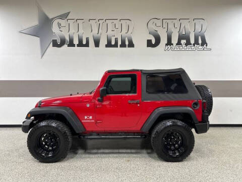 2009 Jeep Wrangler for sale at SILVERSTAR MOTORS in Midlothian TX