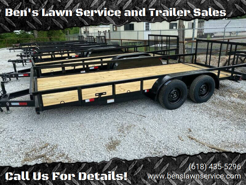 2023 L&O Manufacturing 61018U2B for sale at Ben's Lawn Service and Trailer Sales in Benton IL