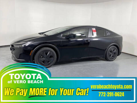 2024 Toyota Prius for sale at PHIL SMITH AUTOMOTIVE GROUP - Toyota Kia of Vero Beach in Vero Beach FL