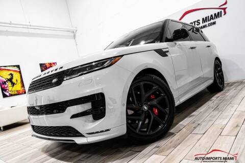 2023 Land Rover Range Rover Sport for sale at AUTO IMPORTS MIAMI in Fort Lauderdale FL