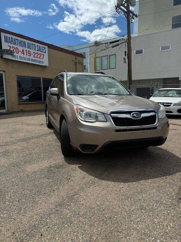 2015 Subaru Forester for sale at MARATHON AUTO in Denver, CO