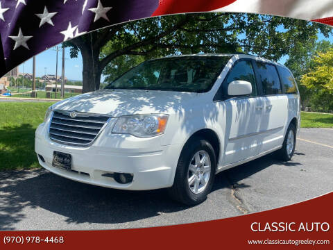 2010 Chrysler Town and Country for sale at Classic Auto in Greeley CO