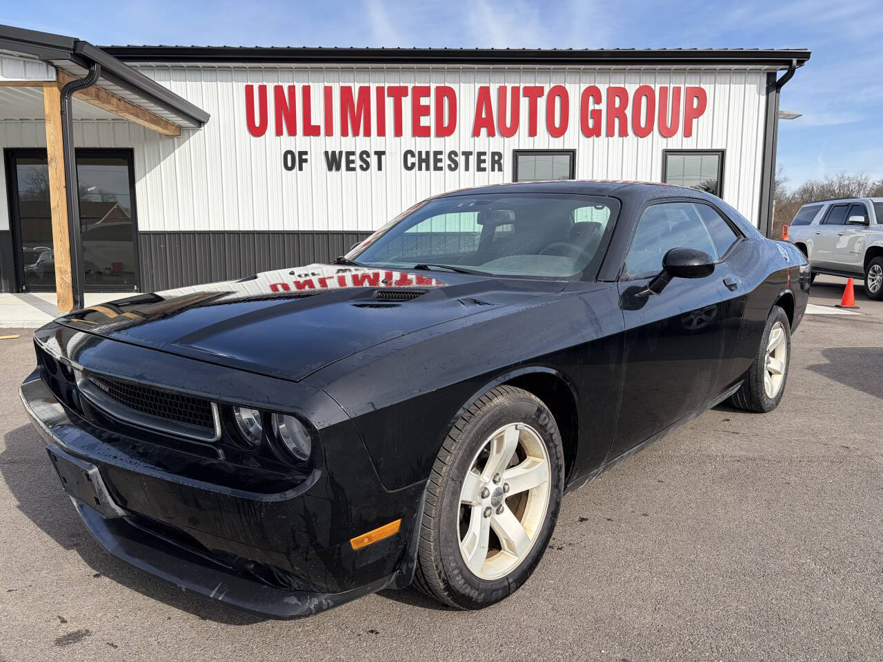 Black 2012 Dodge Challenger SXT SXT 2dr Coupe 1