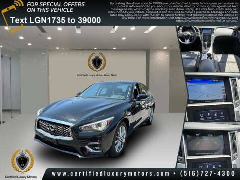 2019 Infiniti Q50 for sale at Certified Luxury Motors in Great Neck NY