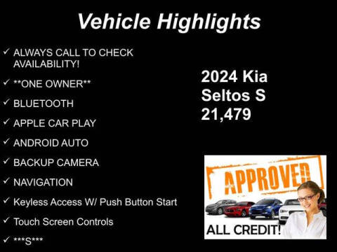 2024 Kia Seltos S