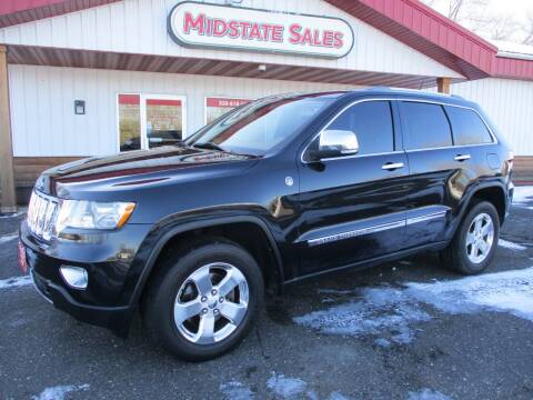 2012 Jeep Grand Cherokee for sale at Midstate Sales in Foley MN