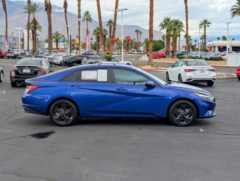 2023 Hyundai Elantra Hybrid Blue